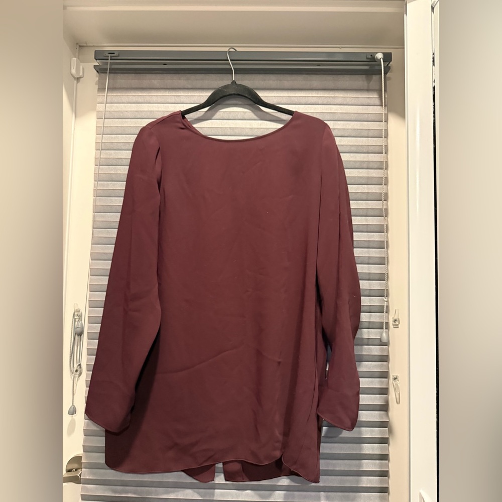 Long Sleeve Aritzia Top - Split Back